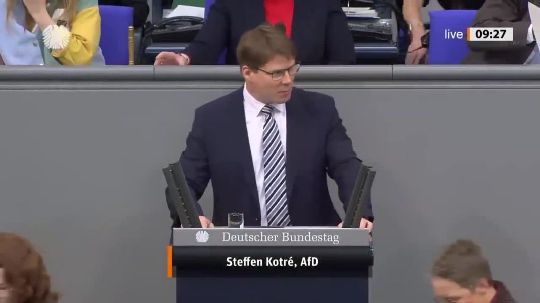 Energiepolitik Steffen Kotré räumt mit grünen Lügen auf! - AfD-Fraktion im Bundestag
