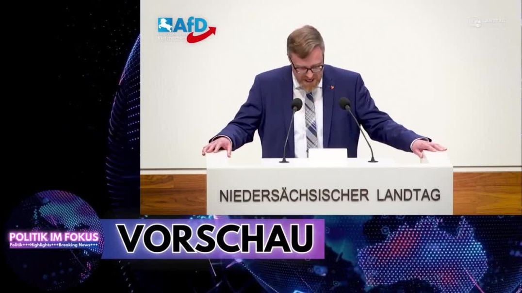 Dieser🚦WAHNSINN MUSS AUFHÖREN⁉️ Alfred Dannenberg AfD im Landtag