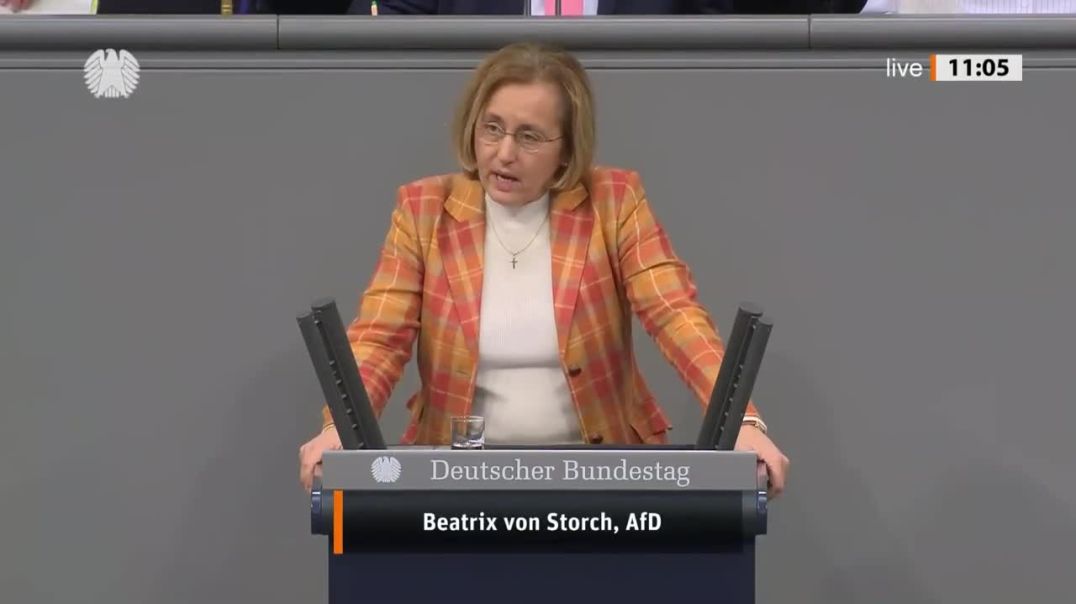 Beatrix von Storch (AfD) - Heuchler-CDU kopiert AfD-Position_ Politikwechsel gib