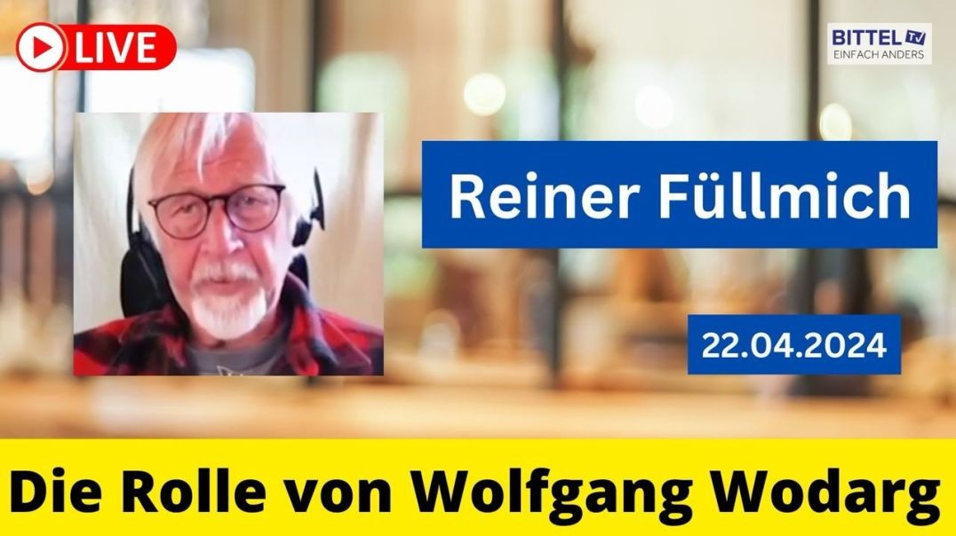 ⁣Reiner Fuellmich - Update - Die Rolle von Wolfgang Wodarg - 22.04.2024