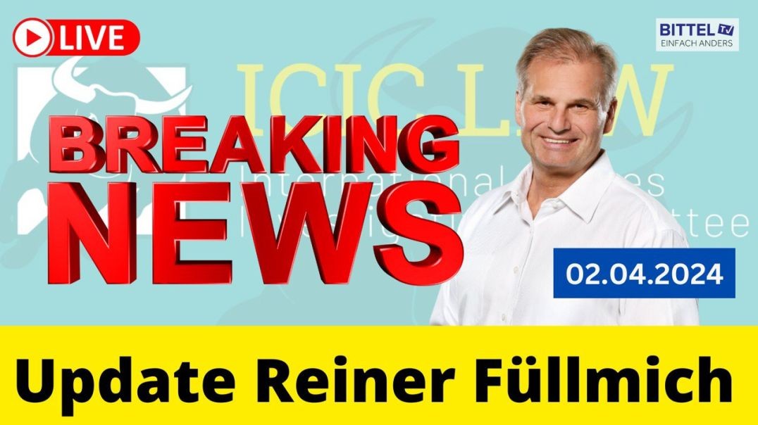 ⁣Reiner Fuellmich -Update - Breaking News - 02.04.2024