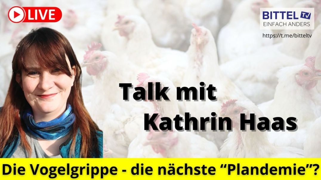 ⁣Talk mit Kathrin Haas - Die Vogelgrippe - die nächste Plandemie - 09.04.2024