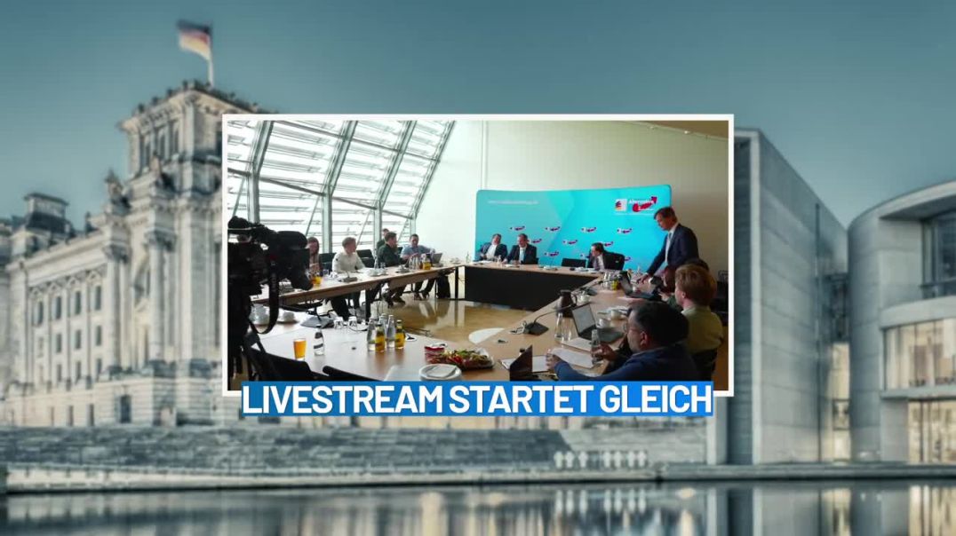 ⁣LIVE_ Pressekonferenz der AfD-Fraktion - Diese Woche im Bundestag