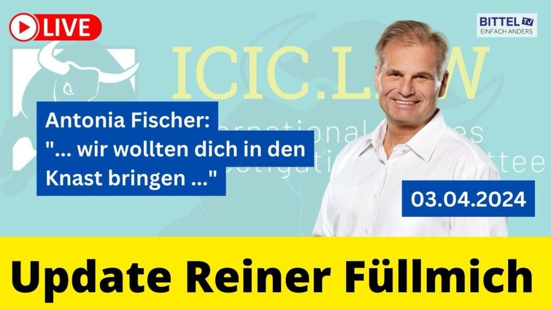 Reiner Fuellmich - Update - Göttingen - 03.04.2024
