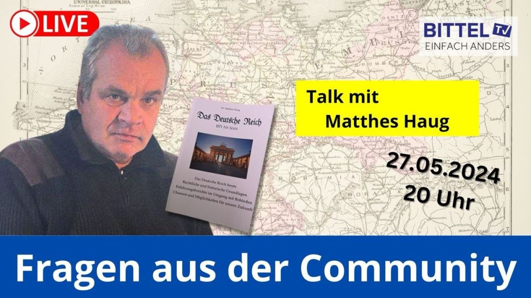 ⁣Talk mit Matthes Haug - Fragen aus der Community - 27.05.2024