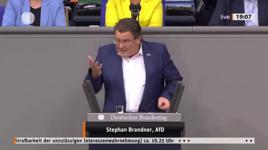 🚨Schluss mit politischer Korruption und Mafia-Methoden! Stephan Brandner - AfD-Fraktion im Bundestag