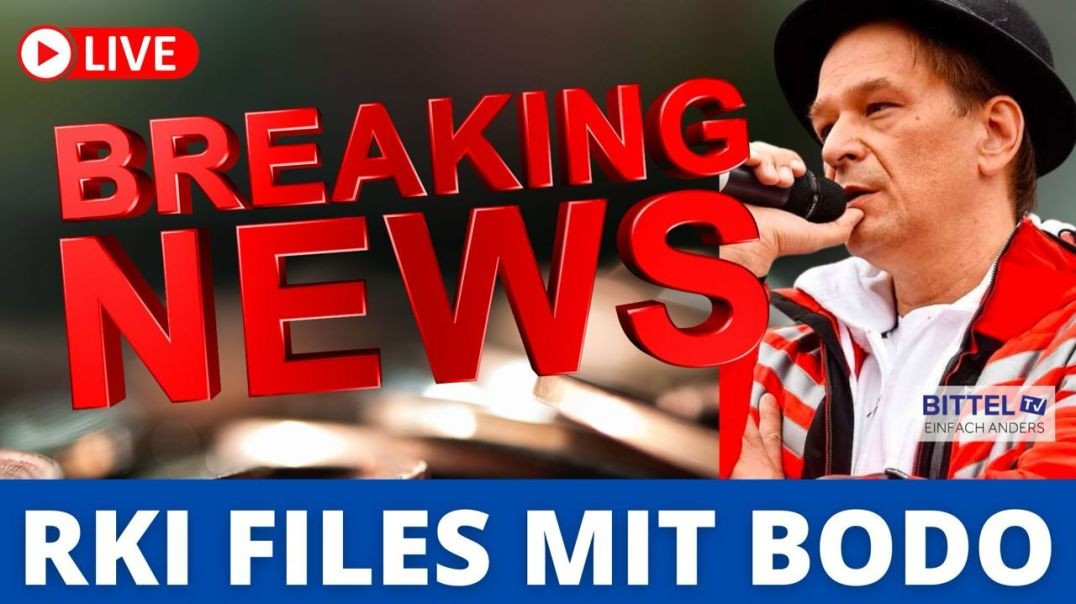 ⁣BREAKING NEWS - RKI-Files mit Bodo Schiffmann - 30.05.2024