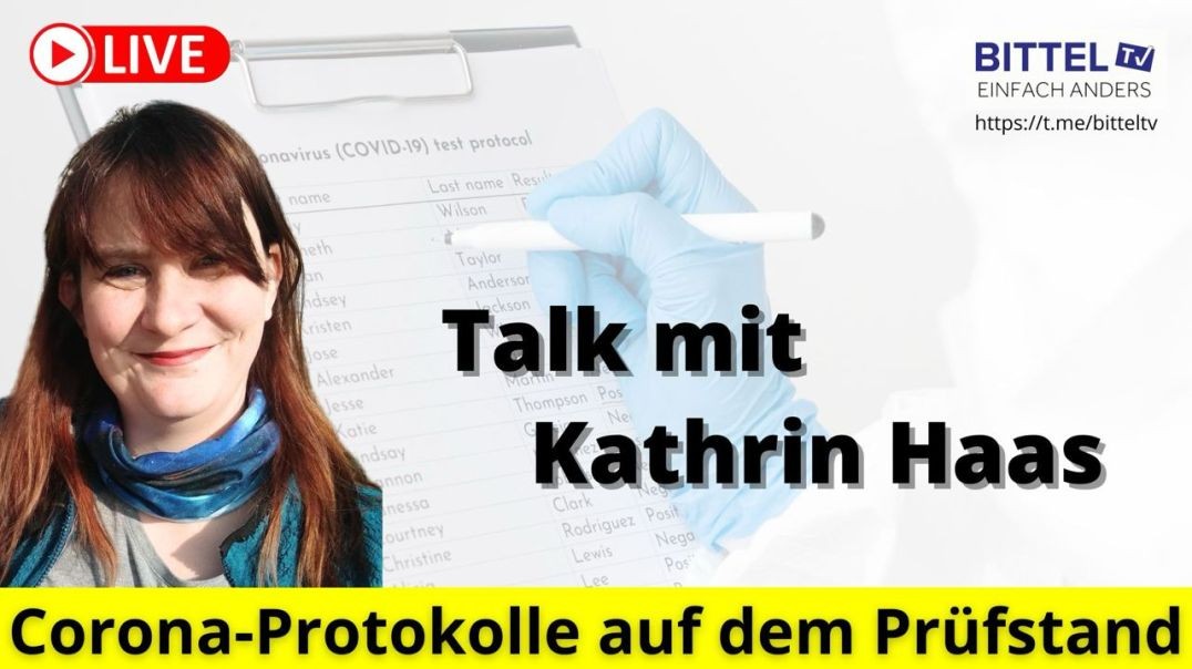 ⁣Talk mit Kathrin Haas - Corona-Protokolle auf dem Prüfstand - 26.05.2024