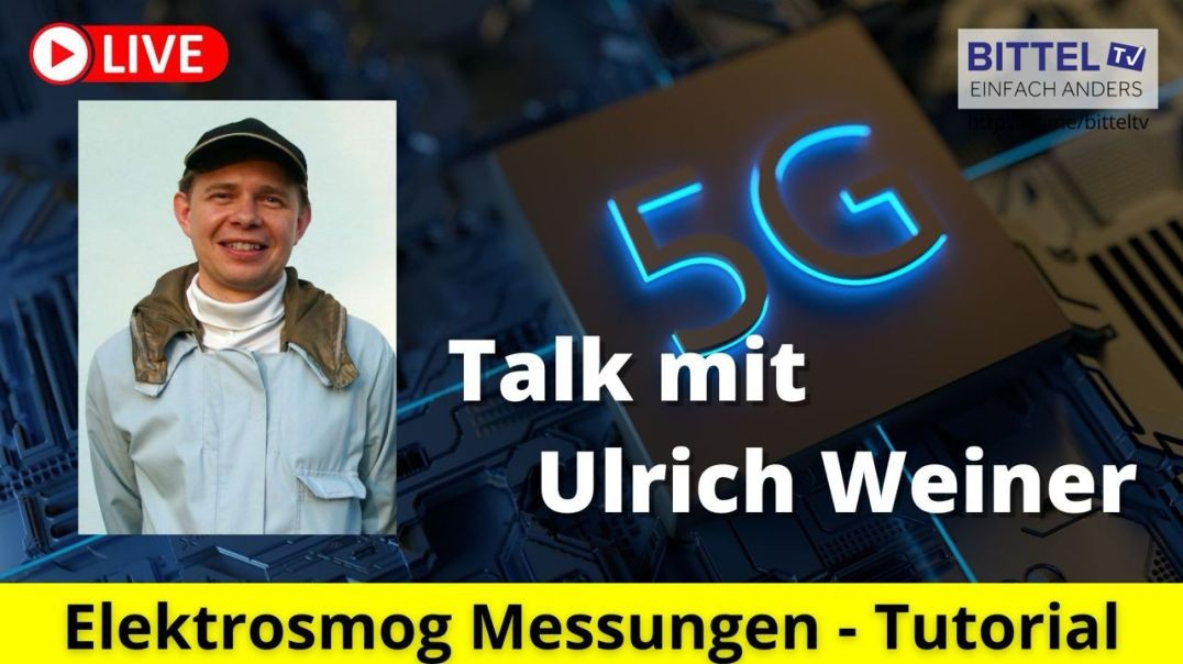 ⁣Talk mit Ulrich Weiner - Elektrosmog Messungen - Tutorial - 24.05.2024