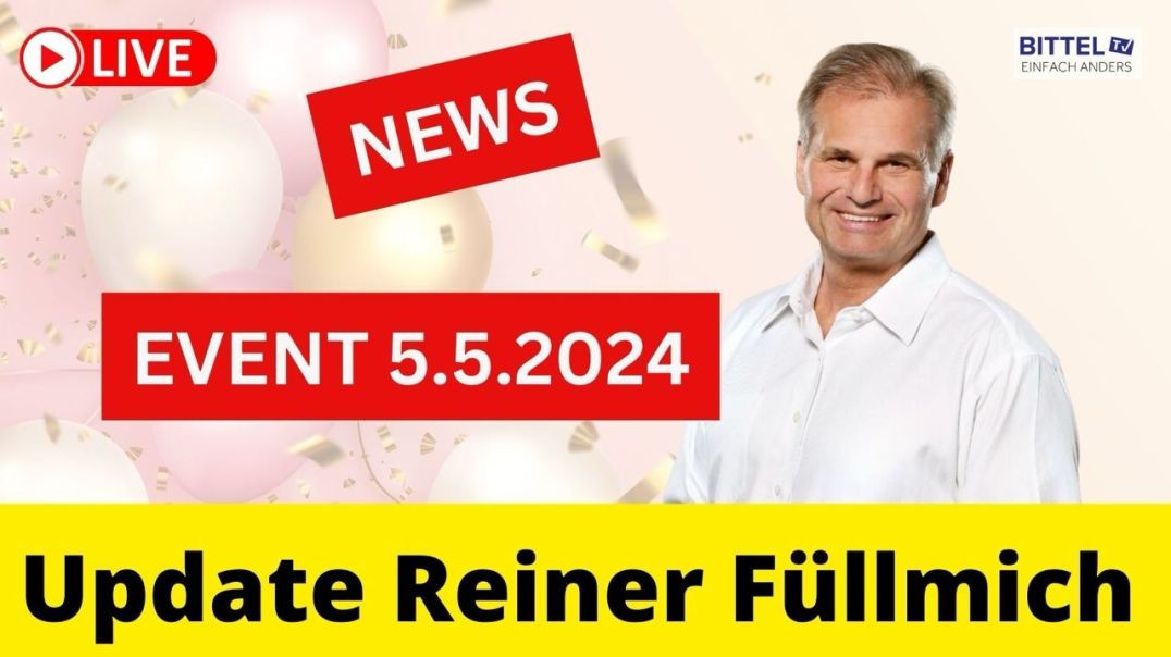 News - Event Reiner Fuellmich - 01.05.2024