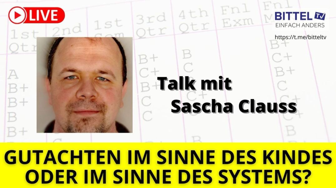 Talk mit Sascha Clauss - Gutachten im Sinne des Kindes oder des Systems - 15.05.2024