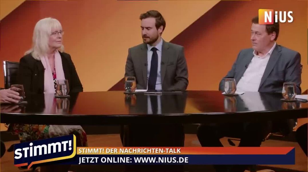 ⁣Linke und Islamisten kämpfen Seite an Seite Susanne Schröter bei Stimmt! Der Nachrichten-Talk