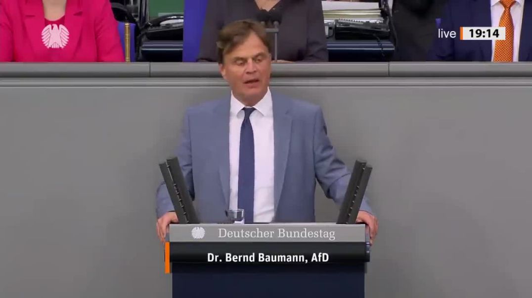 ⁣Wann wachen Politik und Medien endlich auf ! Bernd Baumann - AfD-Fraktion im Bundestag
