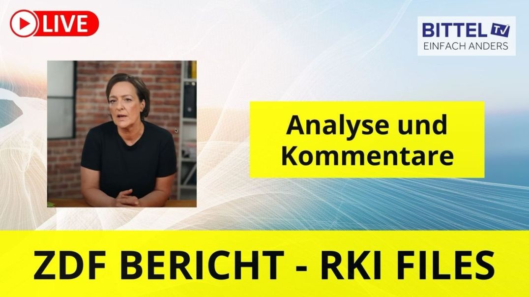 ⁣ZDF Bericht - RKI Files - Analyse und Kommentare - 13.05.2024