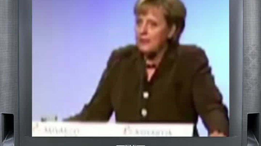 ⁣Merkel über die Pharmaindustrie (2007 Smartphone Version)