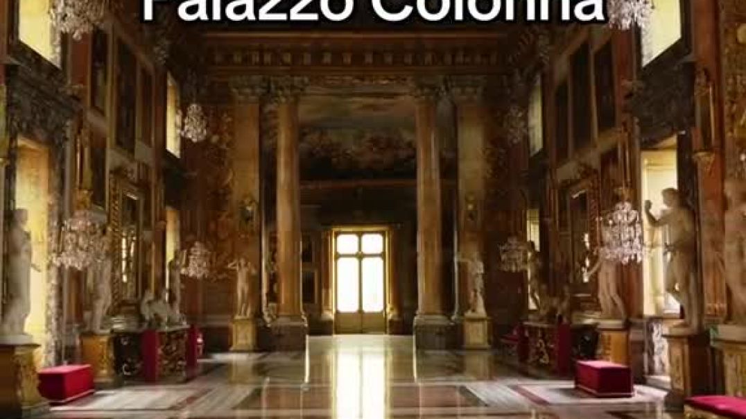 ⁣Der Palazzo Colonna in Rom_mit Hammer und Meißel?