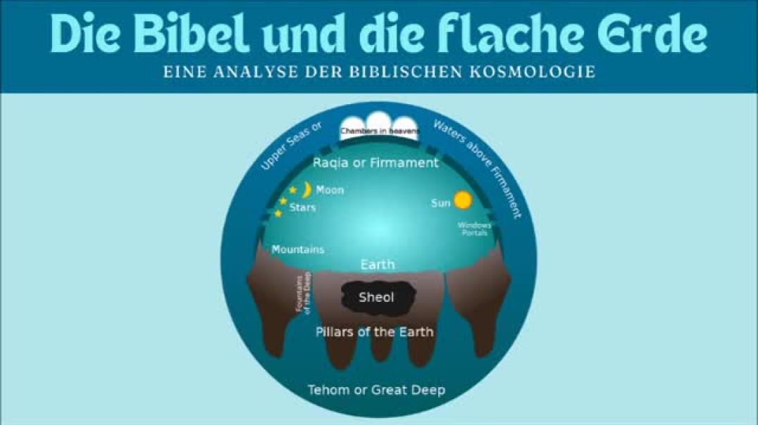 ⁣Die Bibel und die flache Erde - Eine Analyse der biblischen Kosmologie