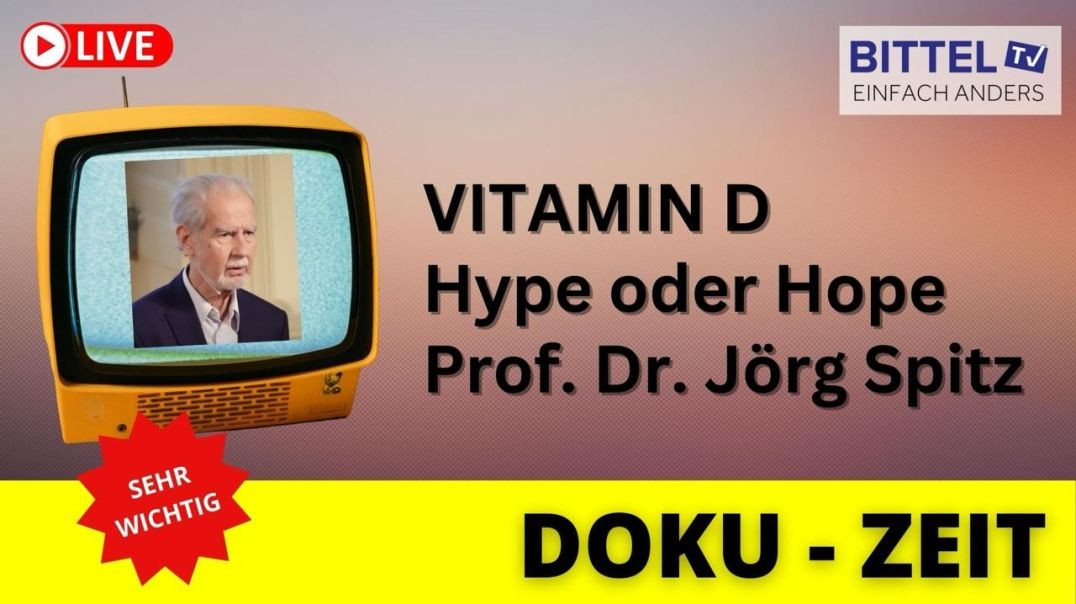 ⁣DOKU-ZEIT - Vortrag von Prof. Dr. Jörg Spitz - Vitamin D - 07.07.2024