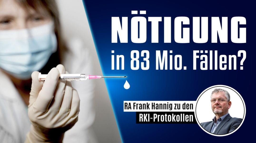 ⁣RA Frank Hannig Nötigung in 83 Millionen Fällen