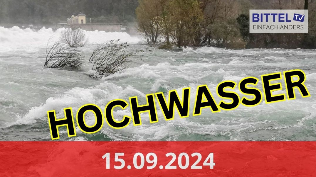 ⁣Hochwasser-Bericht - 15.09.2024