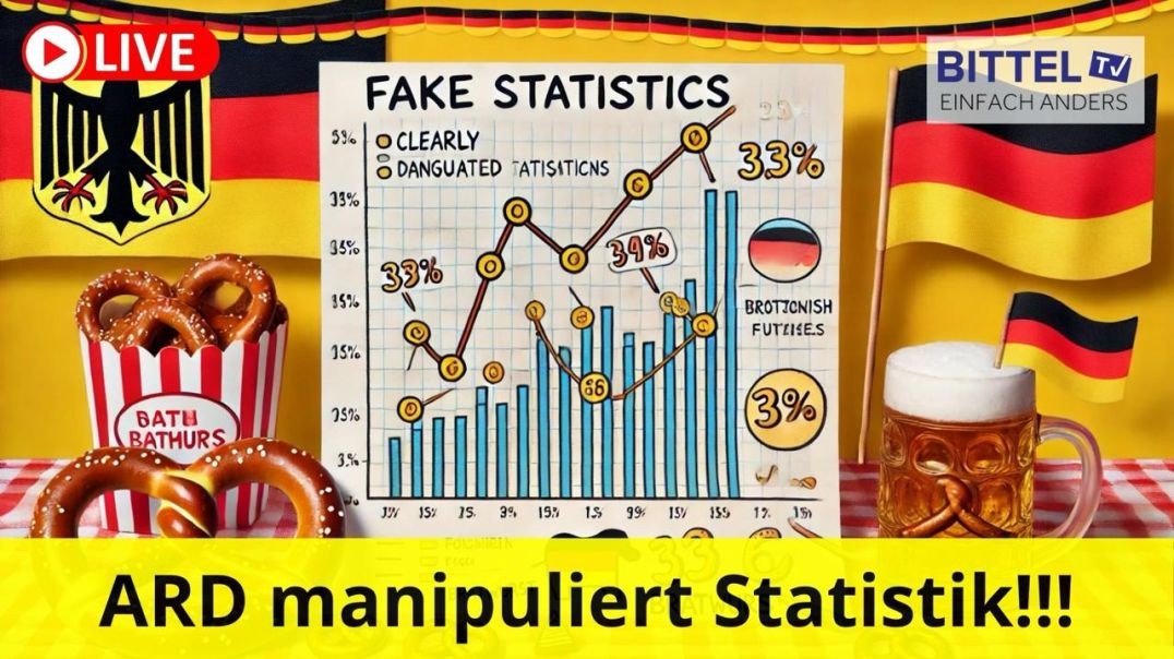 ⁣ARD manipuliert Statistik!! - mit Weltpremiere - 09.09.2024