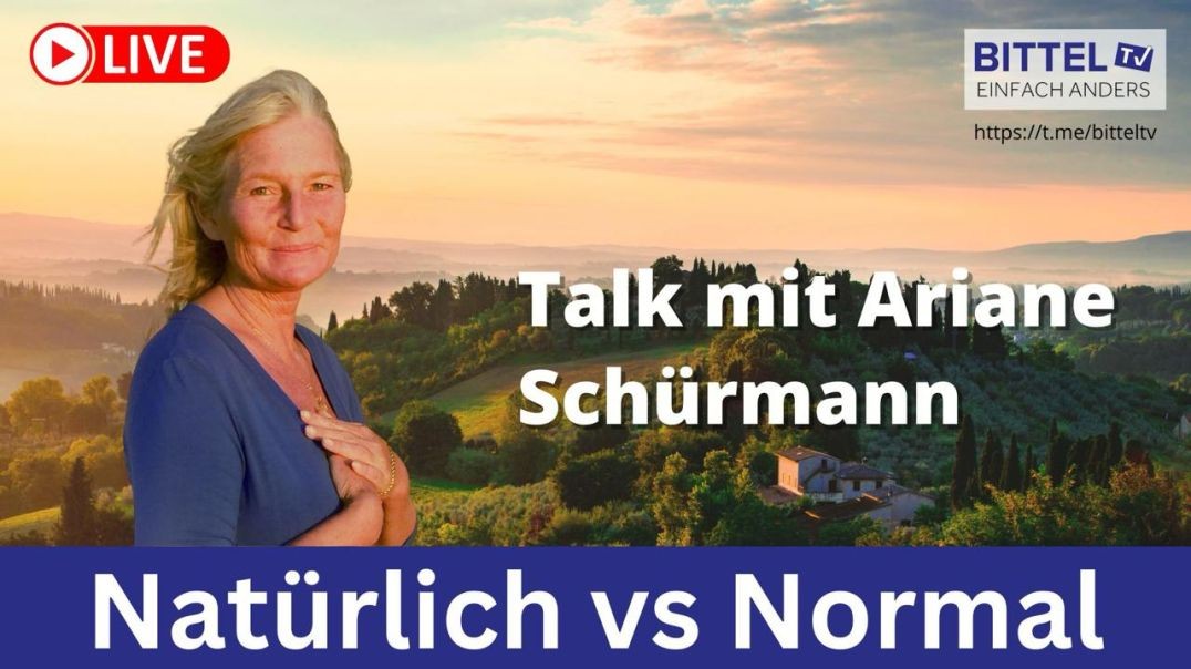 ⁣Talk mit Ariane Schürmann - Natürlich vs Normal - 25.09.2024