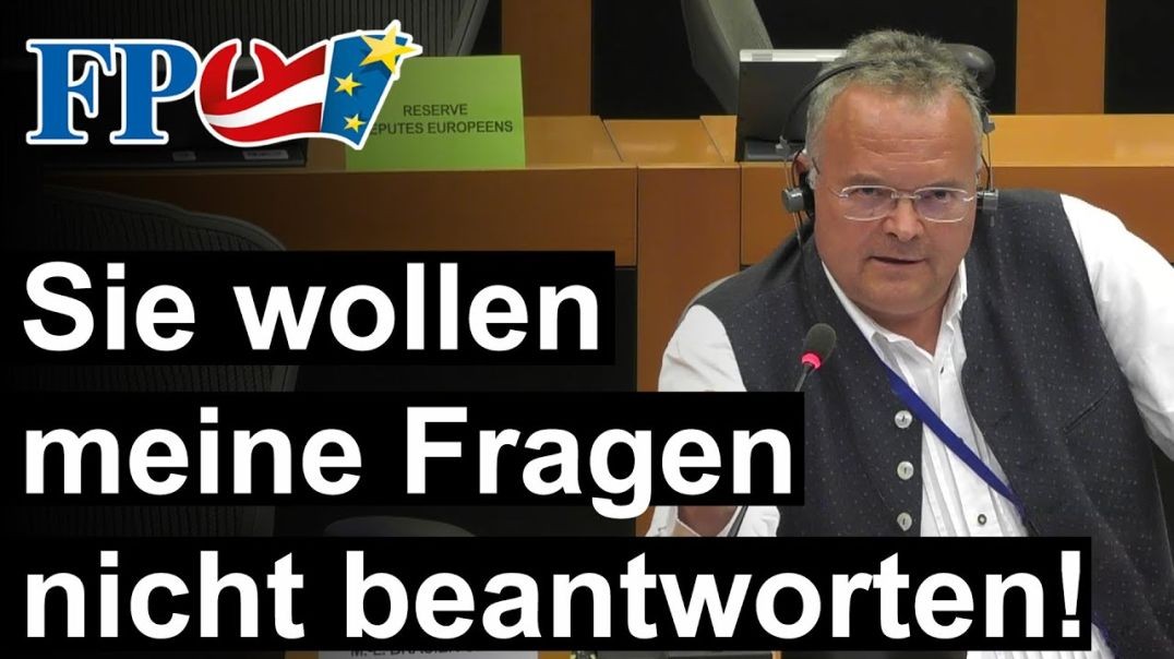 EU Parlament - Keine Antworten im Gesundheitsausschuss!