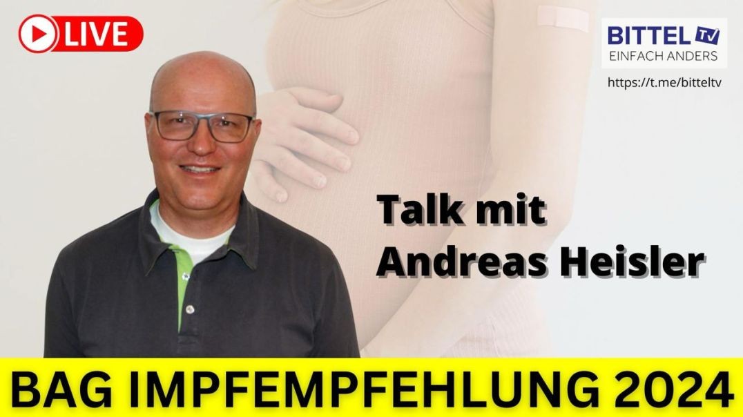 ⁣Impfempfehlung für Schwangere! - Talk mit Andreas Heisler - 18.10.2024