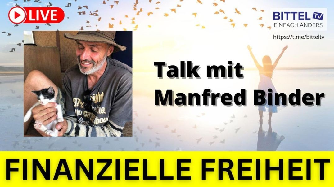 ⁣Finanzielle Freiheit - Talk mit Manfred Binder - Live aus Spanien - 08.10.2024