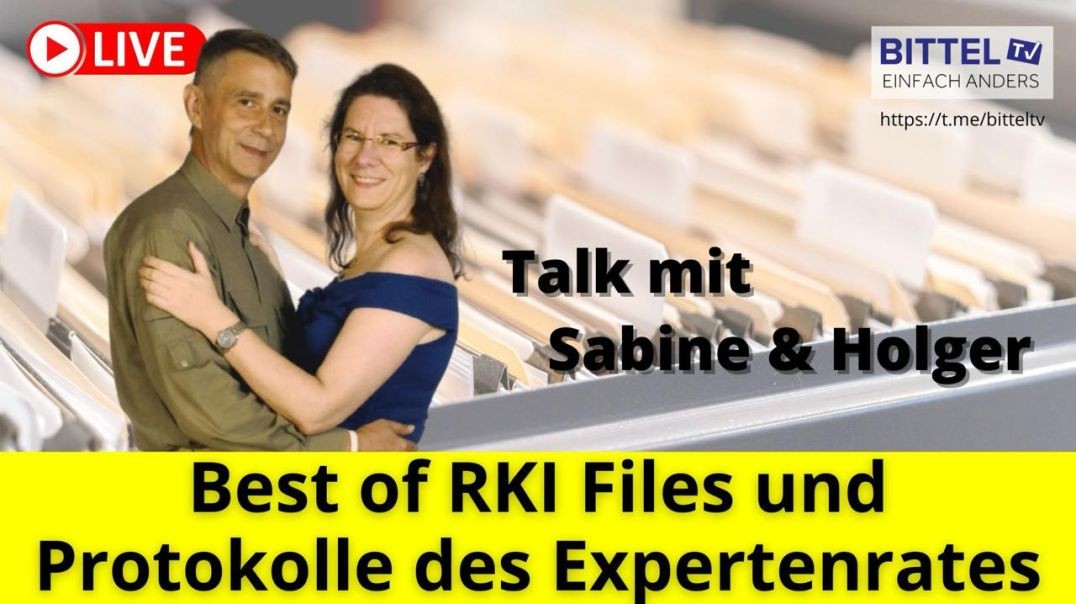 ⁣Best of RKI Files und Protokolle des Expertenrates - Talk mit Sabine & Holger - 16.10.2024