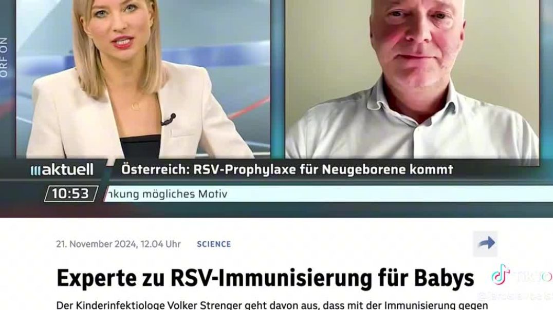 ⁣Belsky über RSV Impfen für Babys