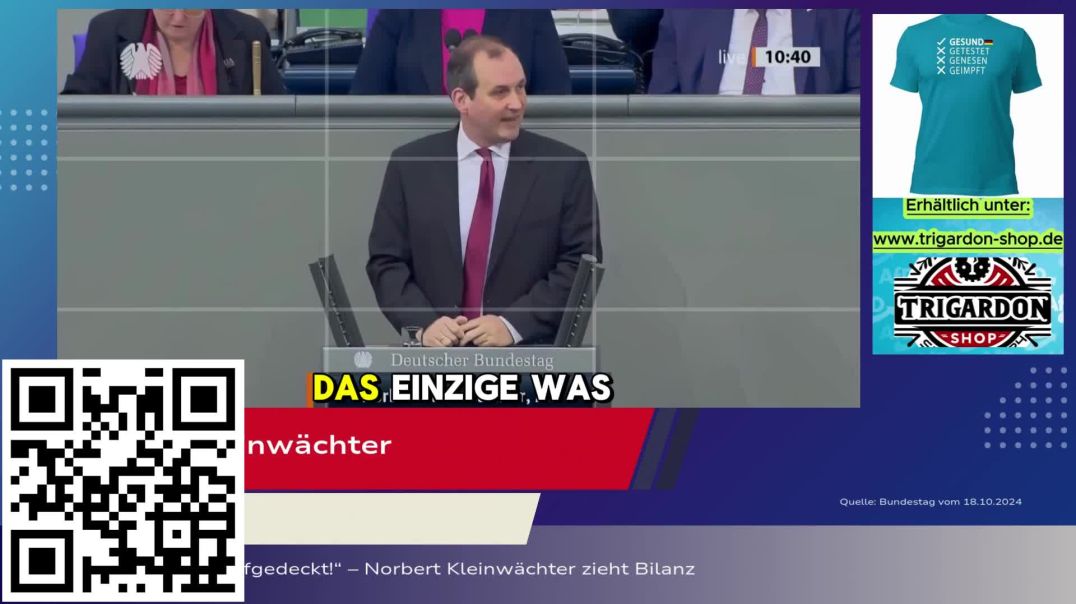 Lugen der Union aufgedeckt Norbert Kleinwachter zieht Bilanz - Y