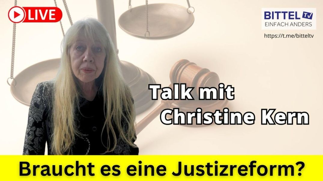 ⁣Talk mit Christine Kern - Braucht es eine Justizreform? - 24.10.2024