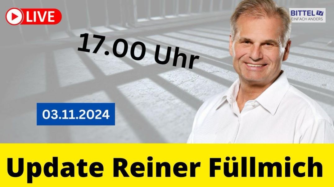 ⁣Update Reiner Fuellmich - 03.11.2024