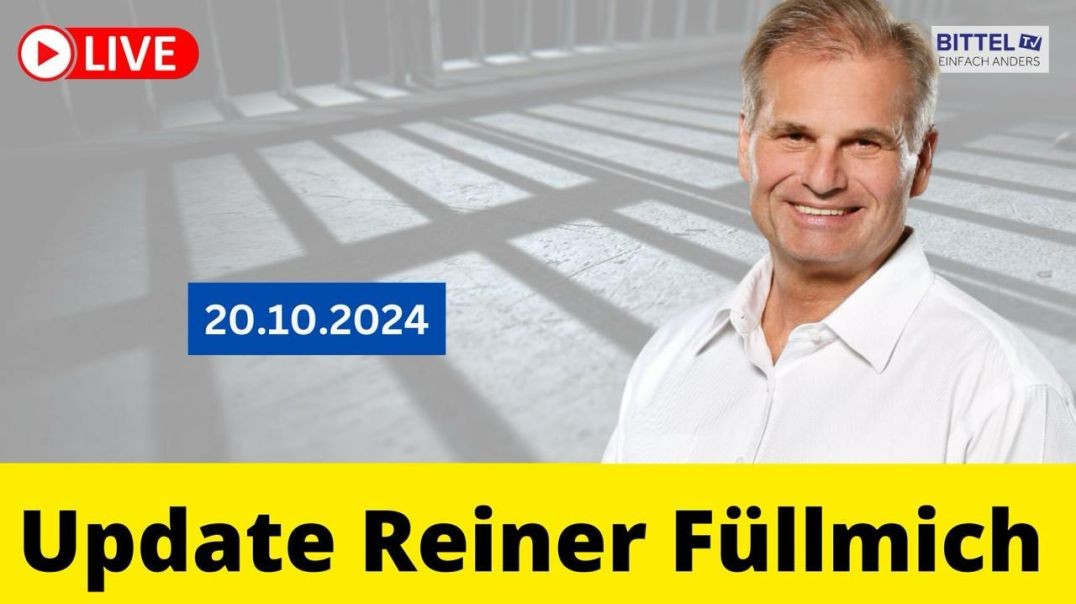 ⁣Update Reiner Fuellmich - 20.10.2024