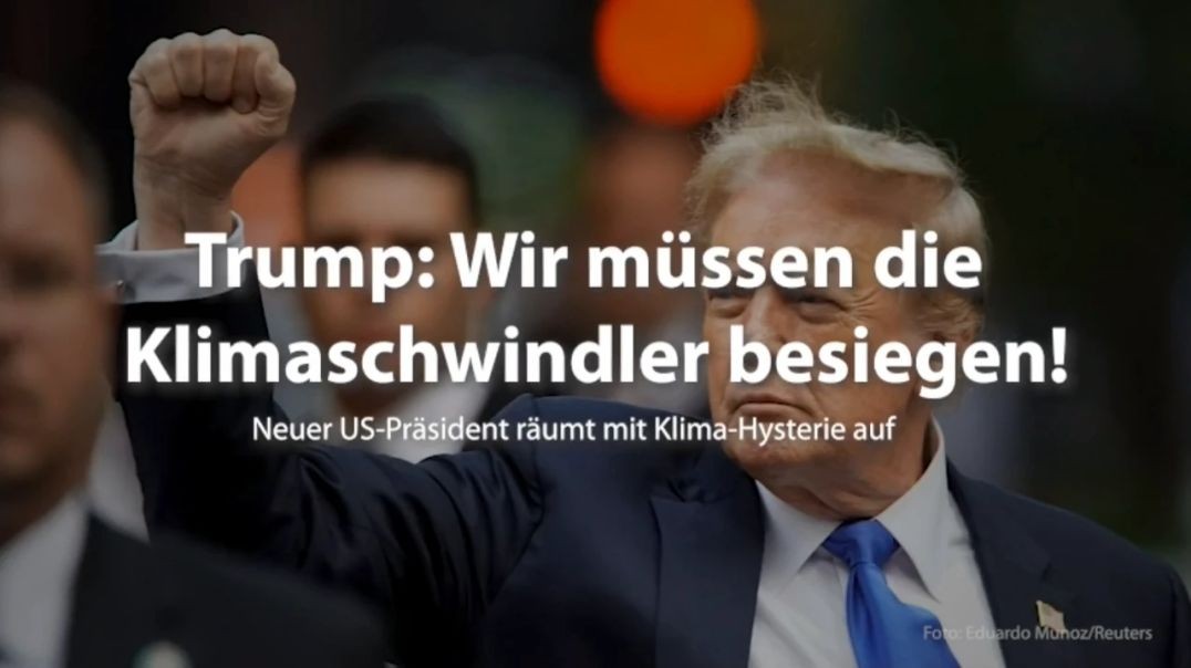 ⁣⁣Trump - Klimaschwindler besiegen