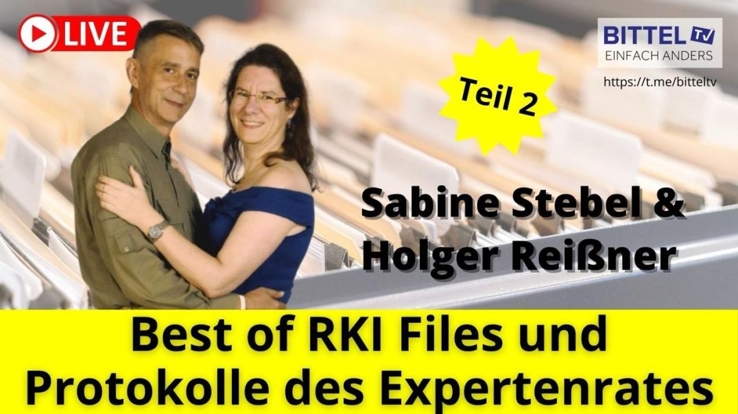 ⁣Best of RKI Files und Protokolle des Expertenrates - Sabine Stebel&Holger Reissner - 24.10.2024