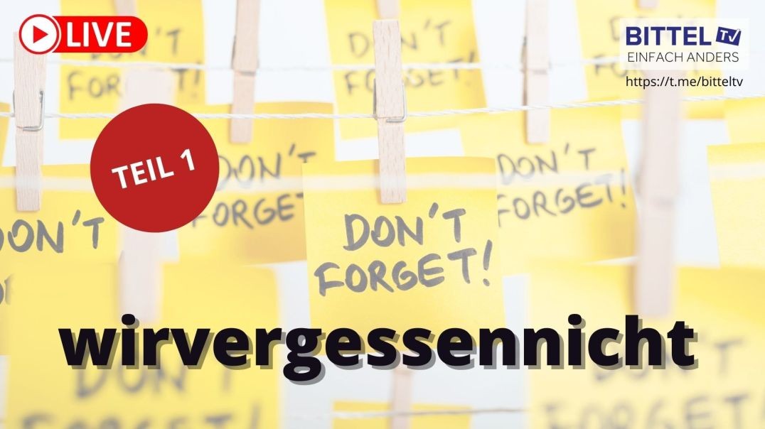 ⁣wirvergessennicht Teil 1 - 16.12.2024