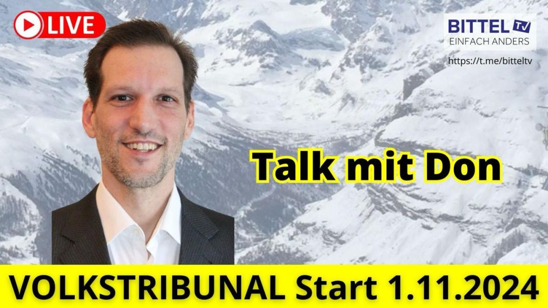 ⁣Volkstribunal - Talk mit Don - 02.12.2024