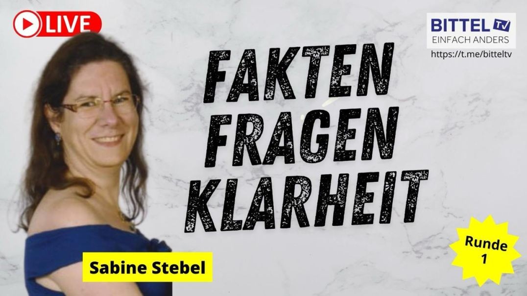 ⁣Talk mit Sabine Stebel - Fakten - Fragen - Klarheit - Runde 1 - 14.12.2024