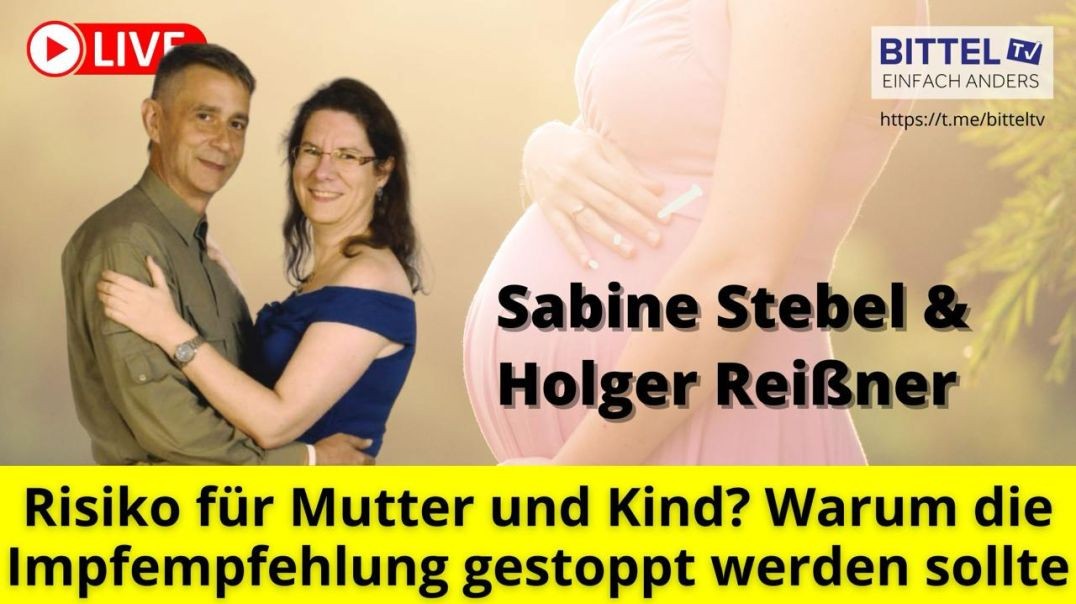 ⁣Impfempfehlung - Risiko für Mutter und Kind - Talk mit Sabine Stebel & Holger Reissner - 05.12.2