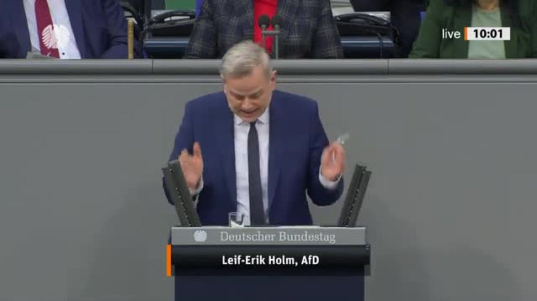 ⁣Habeck stellt neuen Negativrekord auf! Unfassbar! - Leif-Erik Holm - AfD-Fraktio