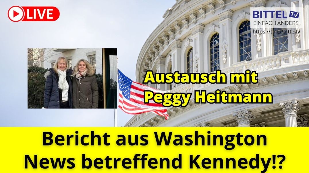 ⁣Bericht aus Washington - News betreffend Kennedy? - Austausch mit Peggy Heitmann - 22.01.2025