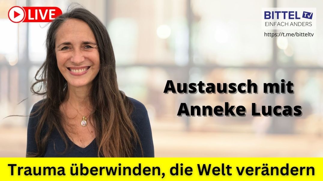 ⁣Austausch mit Anneke Lucas - Trauma überwinden, die Welt verändern - 17.01.2025