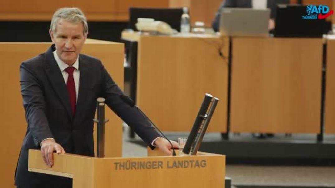 ⁣»Neuer Ministerpräsident – gleiche Politik« Björn Höcke zur Regierungserkläru