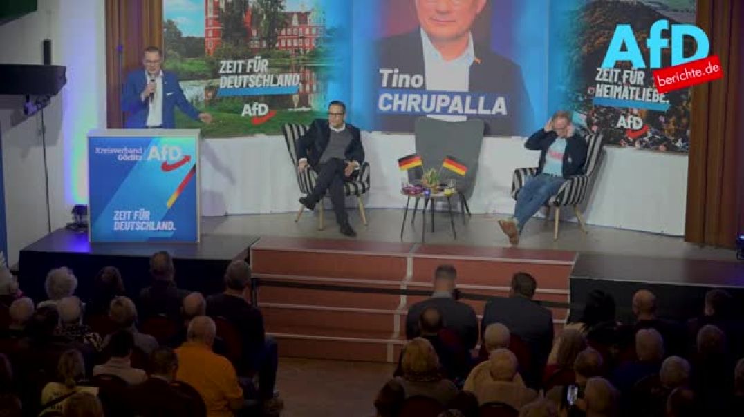 ⁣Wir müssen endlich wieder deutsche Interessen vertreten! Tino Chrupalla #afd in Bad Muskau