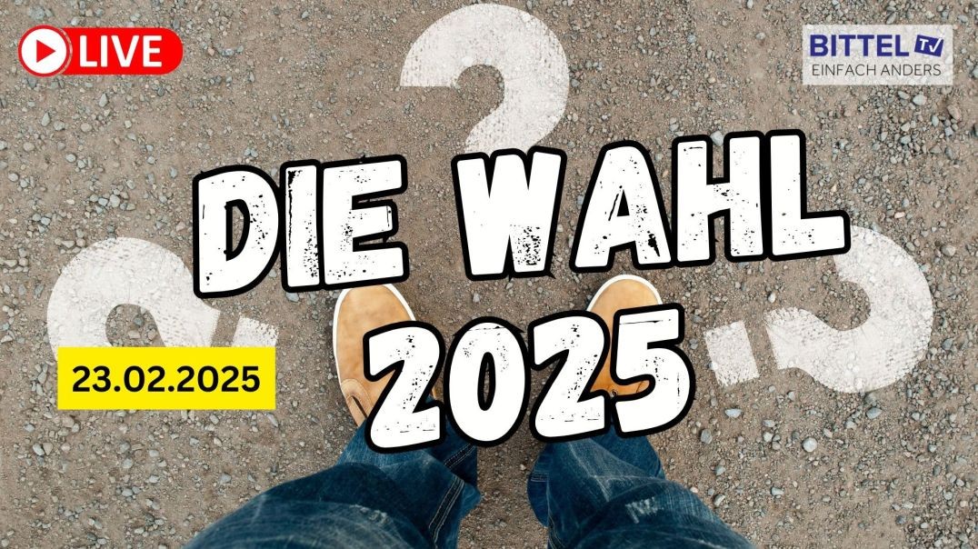 ⁣Mega-Wahl in Deutschland 2025 - 23.02.2025