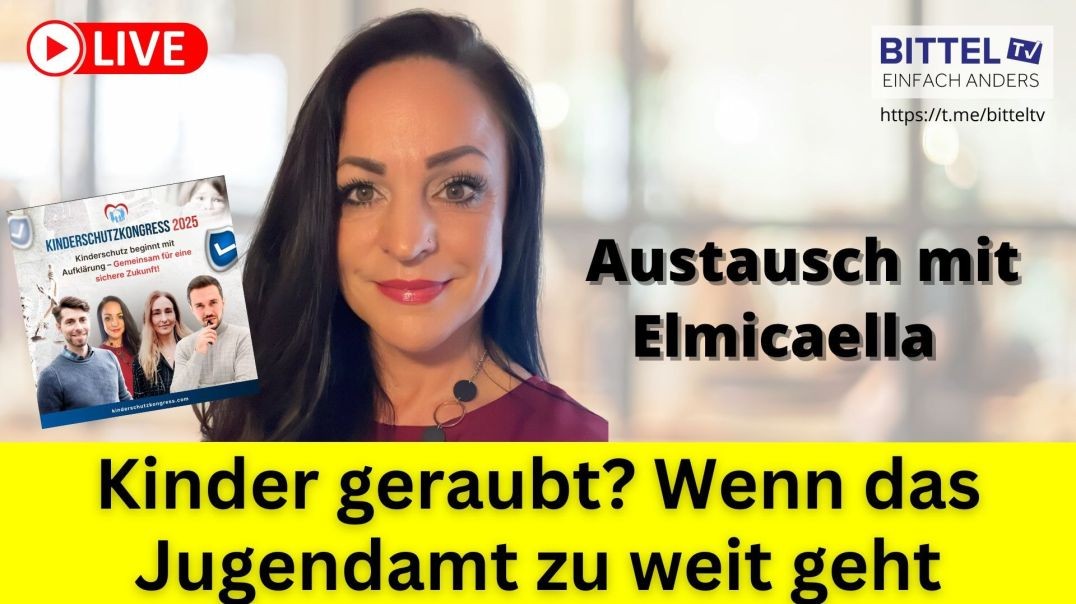 ⁣Kinder geraubt? - Wenn das Jugendamt zu weit geht - Austausch mit Elmicaella - 28.01.2025