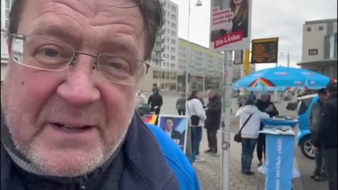 ⁣Die Politik der AfD hätte TAUSENDE Opfer verhindert! Infostand in Gera