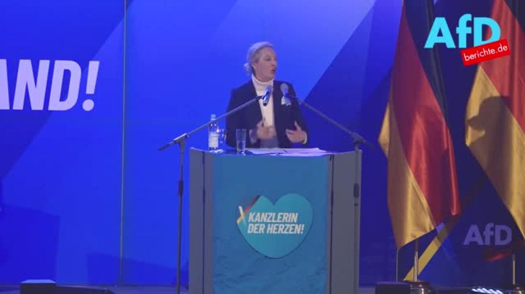 ⁣Die Menschen da draußen wollen einfach nur Normalität! Alice Weidel in Greding